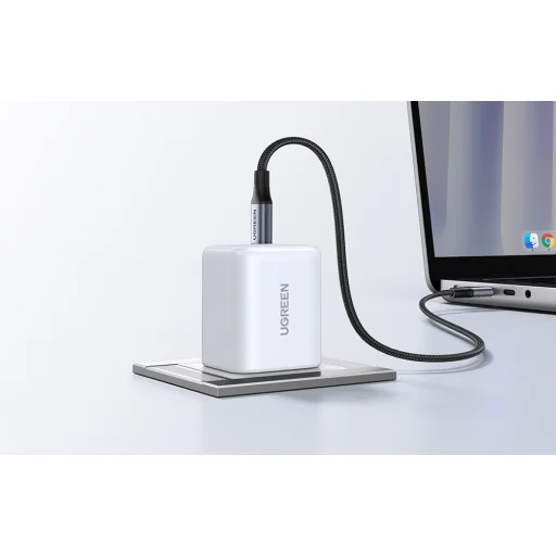 45W GaN USB-C nabíjačka biela UGREEN X524 - 4