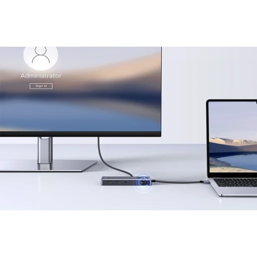 CM889 6 v 1 USB-C Hub HDMI 4K 3xUSB PD 100W - 9