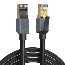 UGREEN NW343 Cat8 F/FTP Ethernetový kábel 2m v čiernej farbe