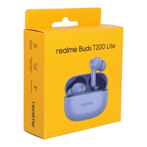 Realme T200 Lite bezdrôtové slúchadlá fialové - 4