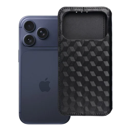 iPhone 17 Cubic Book fekete tok - 3