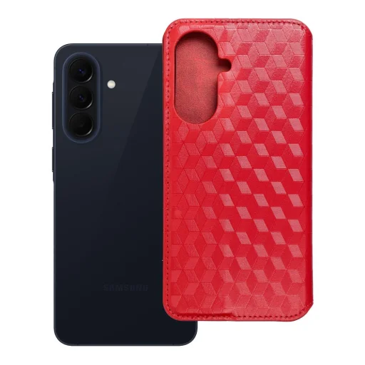 Puzdro na Samsung Galaxy A57 Cubic Book červené - 11