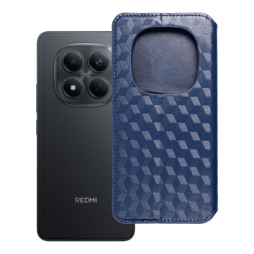 Xiaomi Redmi Note 15 Pro 5G puzdro Flipové puzdro Cubic Book modré - 11