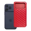 iPhone 17 Pro Max puzdro Cubic Book červené puzdro thumbnail