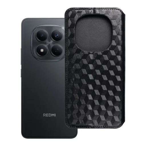 Xiaomi Redmi Note 15 5G čierne puzdro Cubic Book - 12