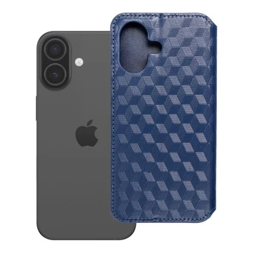iPhone 17 Cubic Book modré puzdro - 12