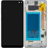 LCD displej modul pre Samsung Galaxy S10+ G975, Aftermarket, strieborný thumbnail