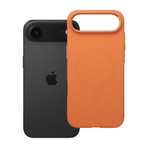 iPhone 17 Air Kevlar tok kompatibilis MagSafe-val narancssárga tok - 8