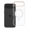 iPhone 17 AIR oranžové priehľadné puzdro kompatibilné s MagSafe thumbnail