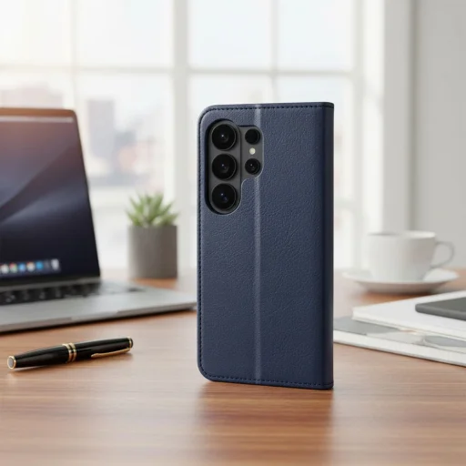 Xiaomi Redmi Note 15 5G Split Book tmavomodré a krémové puzdro - 7