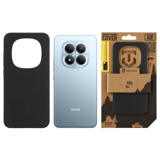 Tactical TPU puzdro Xiaomi Redmi Note 15 Pro 4G čierne - 3