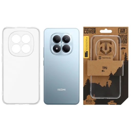 Tactical TPU puzdro Xiaomi Redmi Note 15 Pro 4G priehľadné puzdro - 3