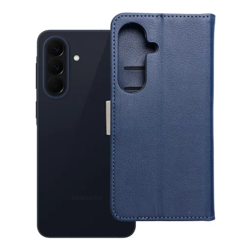 Puzdro na Samsung Galaxy S26 - Knižkové puzdro Split - námornícka krémová - 8