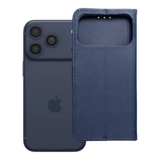 iPhone 17 Pro Max puzdro tmavomodro-červené oddeliteľné knižkové puzdro - 9