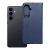 Samsung Galaxy S26 Plus tok könyv tok sötétkék/piros thumbnail