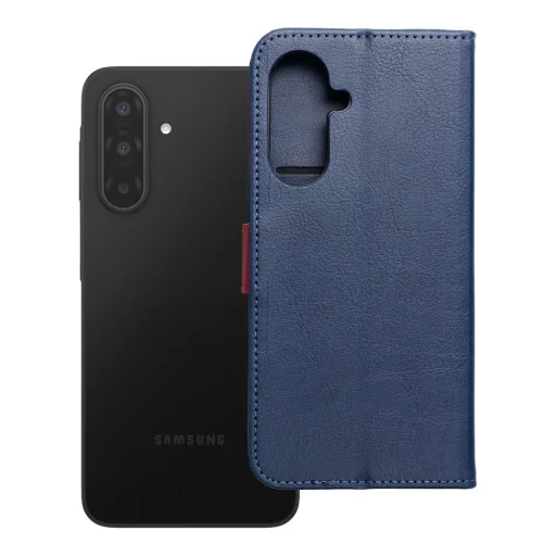 Samsung Galaxy A17 puzdro Split Book tmavomodré červené - 11