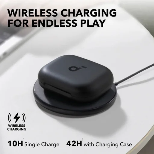 Anker SoundCore AeroFit 2, čierne A3874G11 Bezdrôtové slúchadlá, bluetooth headset - 2