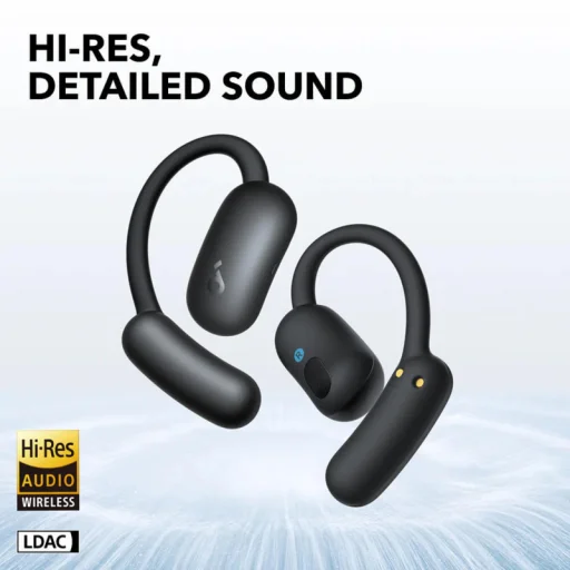 Anker SoundCore AeroFit 2, čierne A3874G11 Bezdrôtové slúchadlá, bluetooth headset - 3