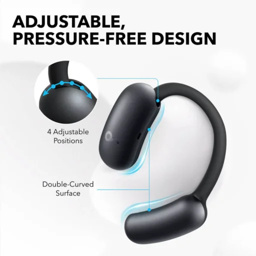 Anker SoundCore AeroFit 2, čierne A3874G11 Bezdrôtové slúchadlá, bluetooth headset - 5