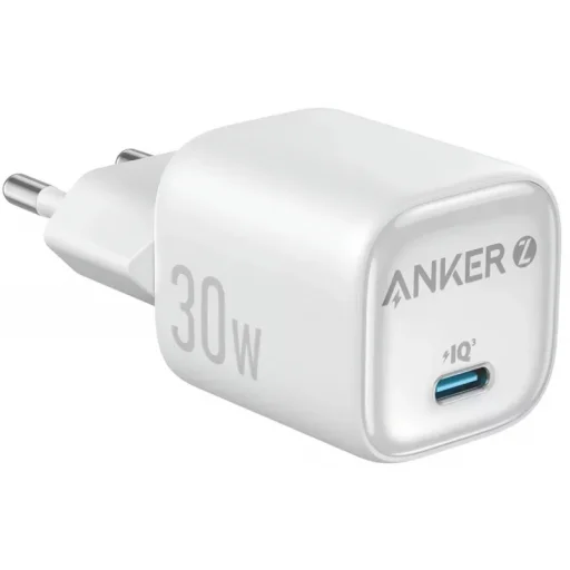 Anker Zolo sieťová nabíjačka, 30W, 3A, 1 x USB-C, biela A2698G21 - 1