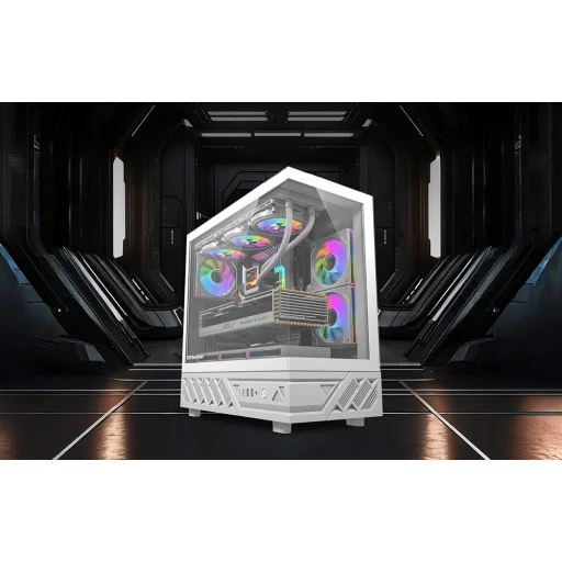 Počítačová skriňa DarkFlash DS950 (biela) - 8