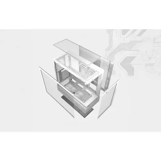 Počítačová skriňa DarkFlash DS950 (biela) - 14