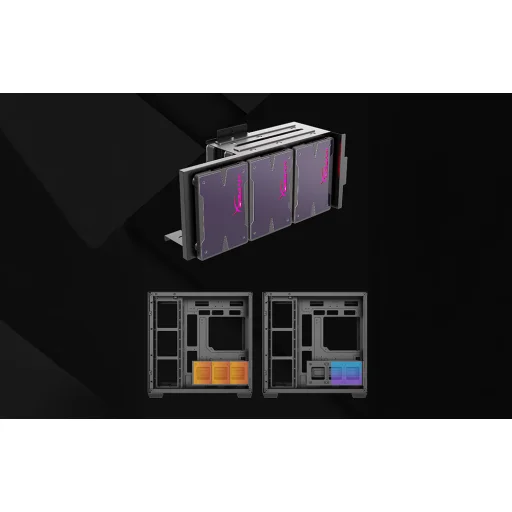 DarkFlash C280 Počítačová skriňa čierna (+7 ventilátorov) - 17