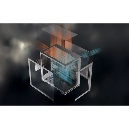 DarkFlash C280 Počítačová skriňa čierna (+7 ventilátorov) - 18