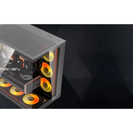 DarkFlash C280 Počítačová skriňa čierna (+7 ventilátorov) - 19