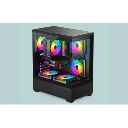 DarkFlash C365 počítačová skriňa čierna - 10