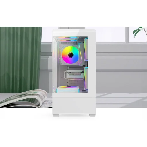 Počítačová skriňa DarkFlash C365 biela - 7