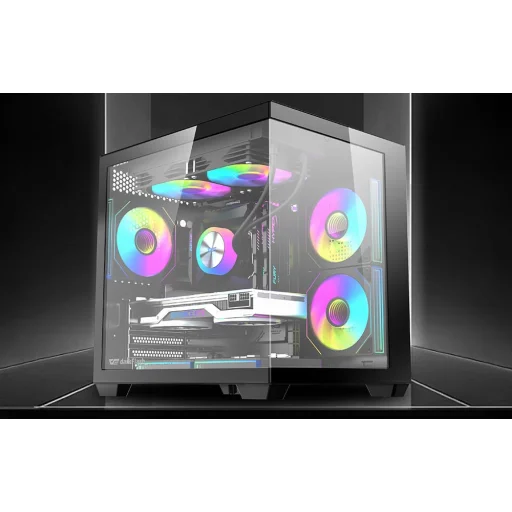 Počítačová skriňa DarkFlash B275 čierna - 7