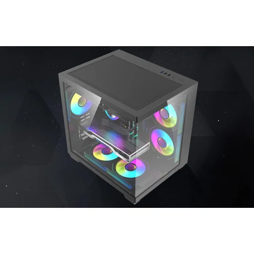 Počítačová skriňa DarkFlash B275 čierna - 8