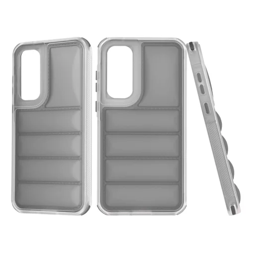  Samsung Galaxy A55 5G Fekete Techsuit Wave Shield tok - 1