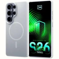 Samsung Galaxy S26 Ultra 3MK Smoke MagCase biele puzdro