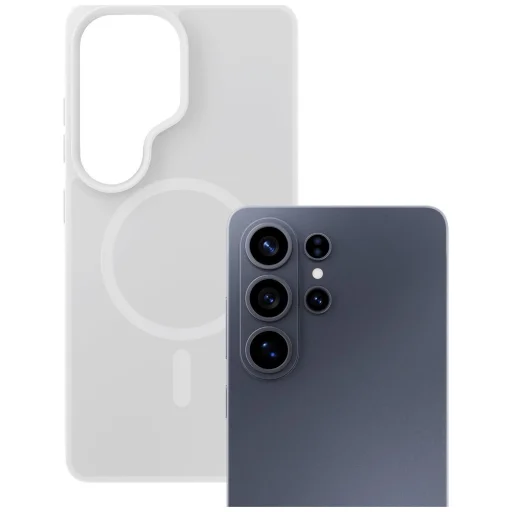 Samsung Galaxy S26 Ultra 3MK Smoke MagCase biele puzdro - 4