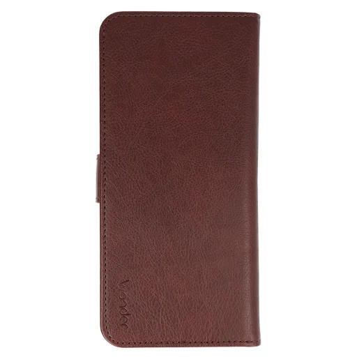 WONDER COMMON Univerzálne flipové puzdro (VEĽKOSŤ S) iPhone 12/13/Samsung S6/A5 2016/Xcover 4/S22/Huawei P8 2017 hnedé puzdro - 3