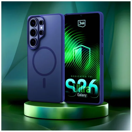 Samsung Galaxy S26 Ultra 3MK Smoke MagCase dymovomodré puzdro - 7