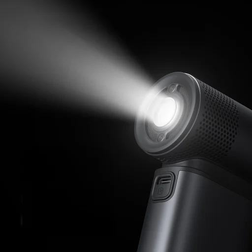 Jisulife Ručný ventilátor Ultra2 9000mAh 5 v 1 Mini prenosný USB ventilátor - Tmavosivý - 12