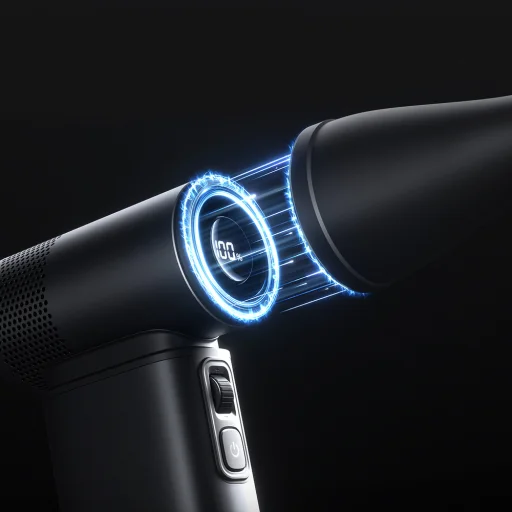 Jisulife Ručný ventilátor Ultra2 9000mAh 5 v 1 Mini prenosný USB ventilátor - Tmavosivý - 13