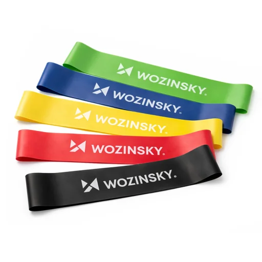 Wozinsky WGO-5 latexové odporové gumy - 5 ks. - 1