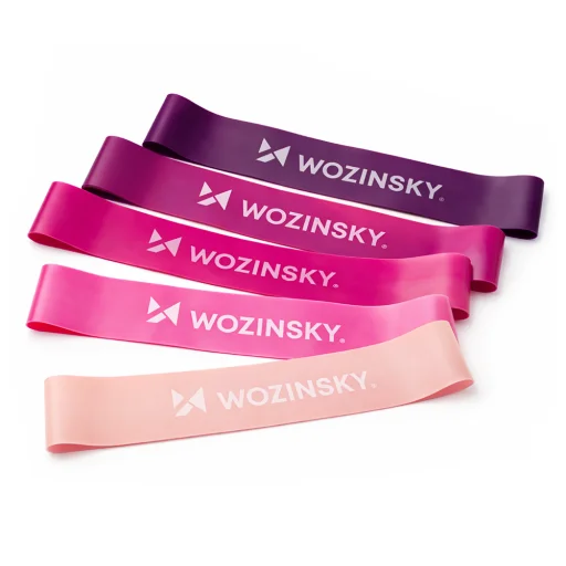 Wozinsky WGO-5A TPE posilňovacie gumy - 5 ks - 1