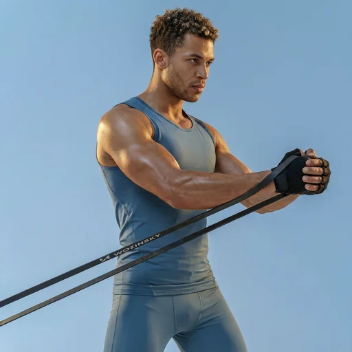 Wozinsky WGO-3 latexové odporové gumy na cvičenie - 3 ks - 4