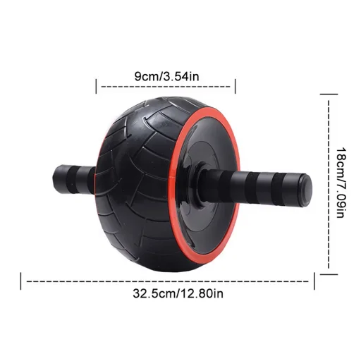 Wozinsky WKDC-17 Posilňovacie koliesko s podložkou - čierna - 4