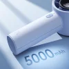 Jisulife Ručný ventilátor 10S 5000mAh Prenosný USB ventilátor - Modrý thumbnail