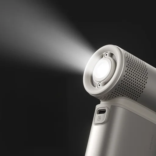 Jisulife Ručný ventilátor Ultra2 9000mAh 5 v 1 Mini prenosný USB ventilátor - Hnedá - 12