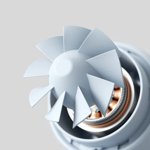 Jisulife Ventilátor na kočík 4 5000mAh Mini ventilátor s flexibilným statívom - Modrý - 15