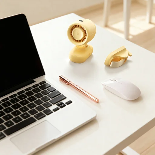 Jisulife ventilátor do kočíka 4 5000mAh mini ventilátor do kočíka s kovovým klipom - žltý - 16