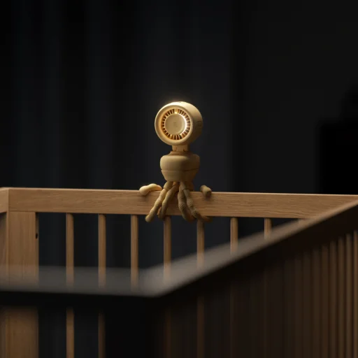 Jisulife ventilátor do kočíka 4 5000mAh Mini ventilátor do kočíka s flexibilným statívom - žltý - 14