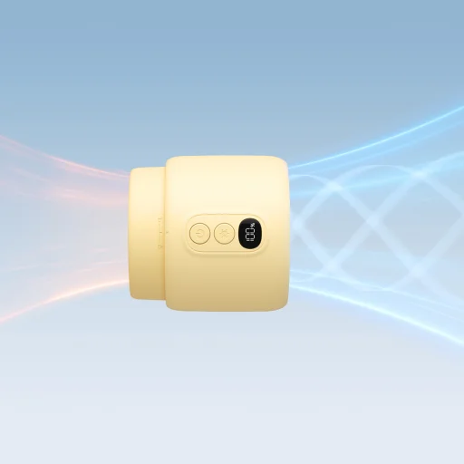 Jisulife ventilátor do kočíka 4 5000mAh mini ventilátor do kočíka s kovovým klipom - žltý - 12